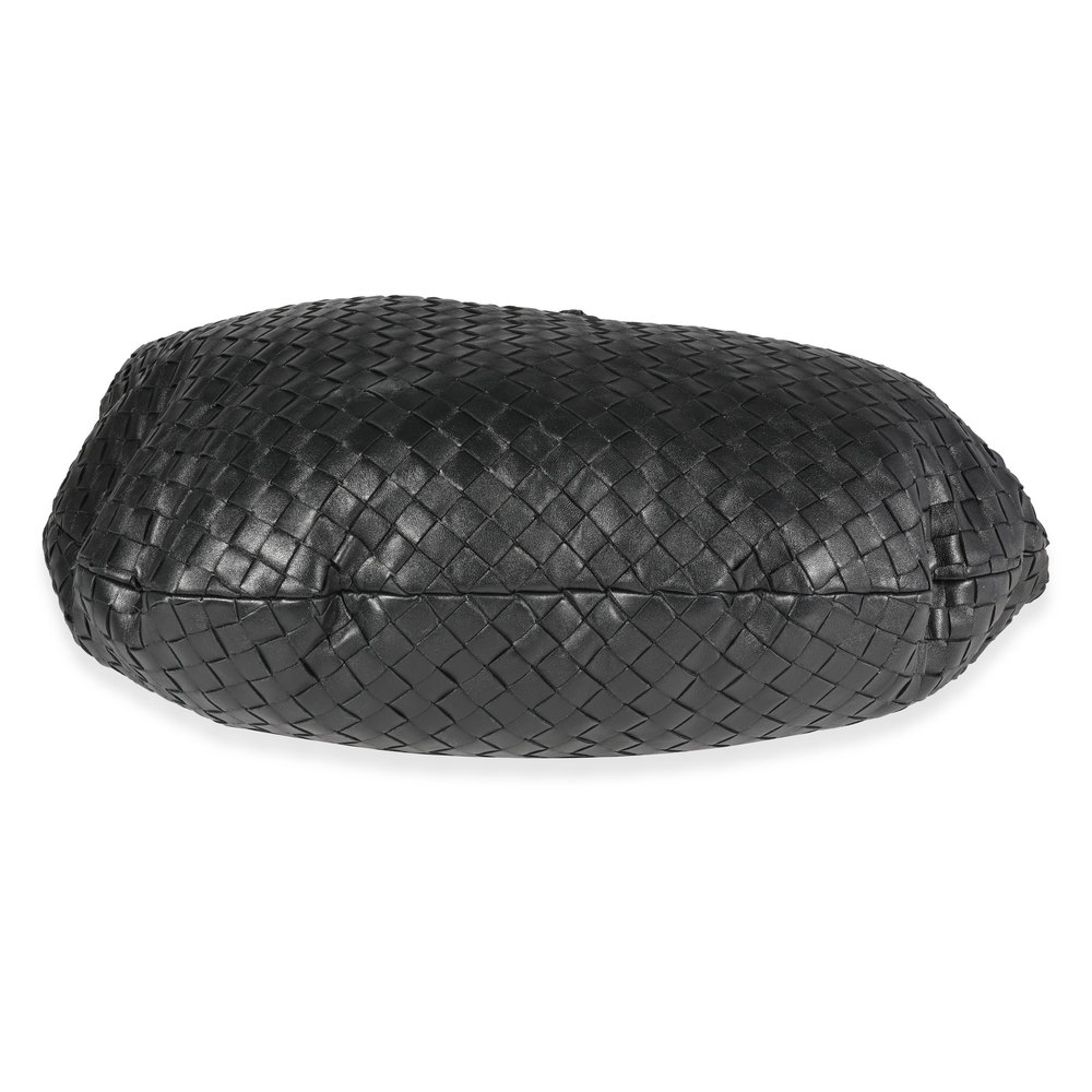 Bottega Veneta Black Intrecciato Leather Maxi Jodie Bag - Picture 4 of 7